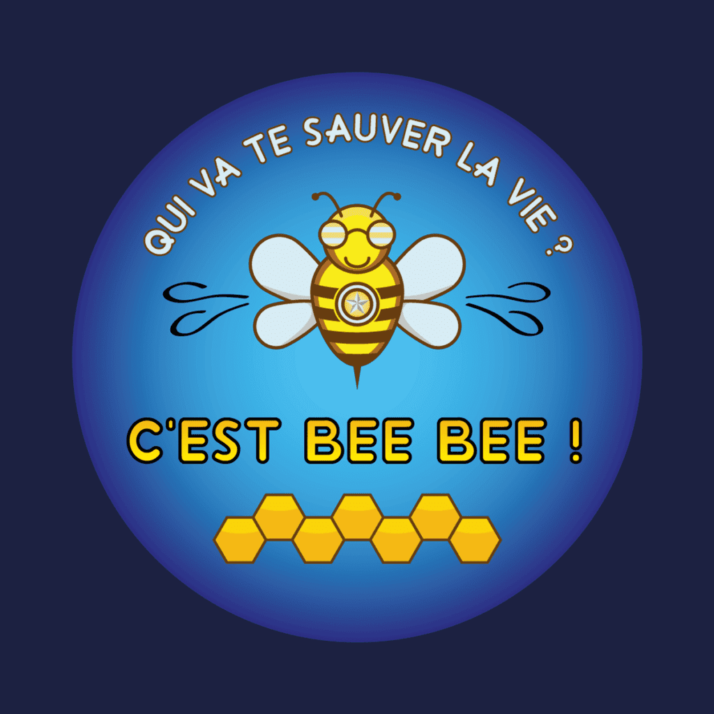 illustration-c-est-bee-bee-neoxprod